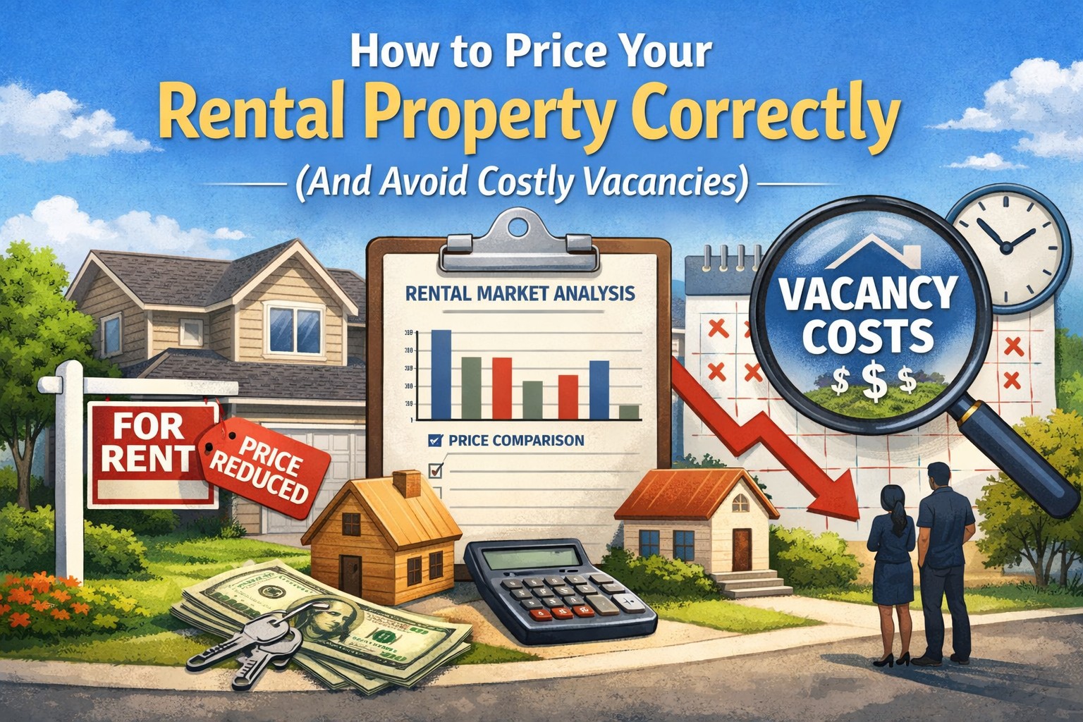 How to Price Your Rental Property Correctly (And Avoid Costly Vacancies)